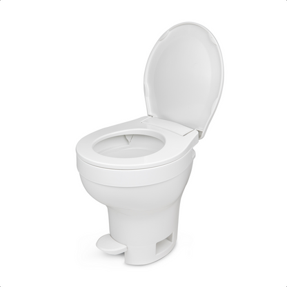 Thetford | Aqua-Magic VI Low RV Toilet with Foot Flush | 31833 | White