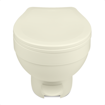 Thetford | Aqua-Magic VI Low RV Toilet with Foot Flush | 31834 | Parchment