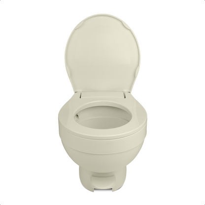 Thetford | Aqua-Magic VI Low RV Toilet with Foot Flush | 31834 | Parchment