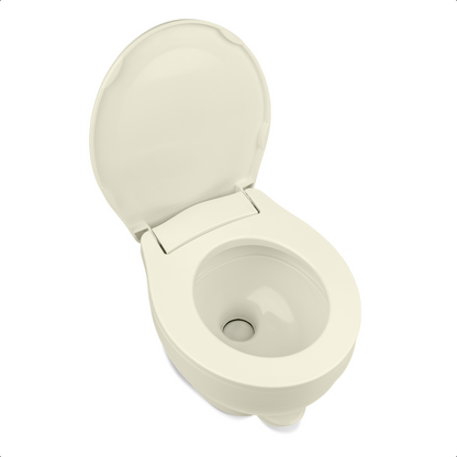 Thetford | Aqua-Magic VI Low RV Toilet with Foot Flush | 31834 | Parchment