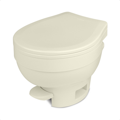 Thetford | Aqua-Magic VI Low RV Toilet with Foot Flush | 31834 | Parchment