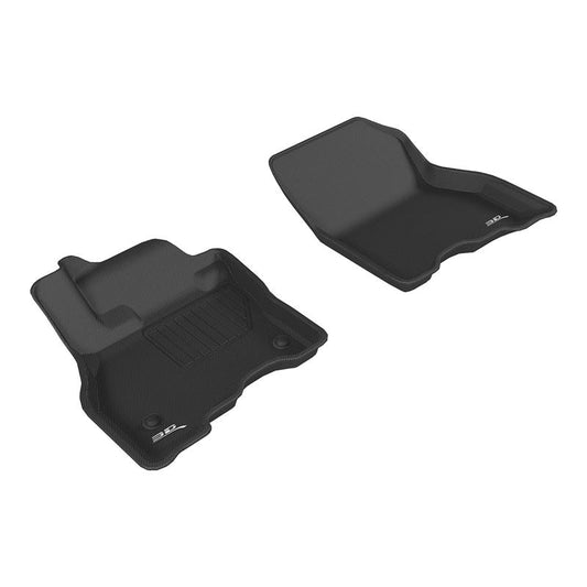 3D MAXpider KAGU 1st Row Floormat - Black | 2013-2019 Nissan Leaf (L1NS09311509)