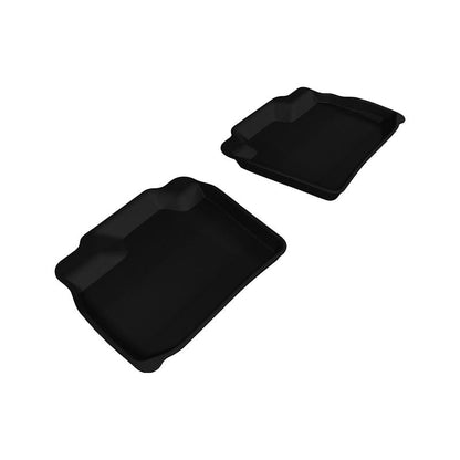 3D MAXpider KAGU 2nd Row Floormats - Black | 2011-2018 Nissan Leaf (L1NS04921509)
