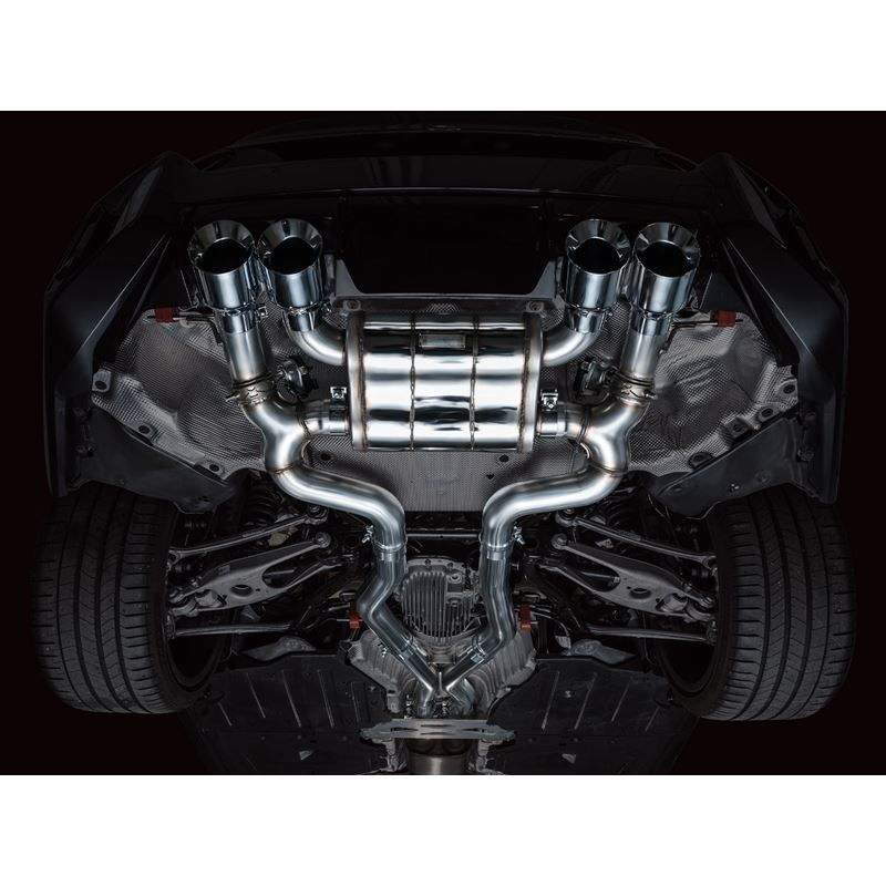 AWE Tuning SwitchPath Edition Exhaust Chrome Silver Tips for 23-24 BMW G87 M2 (3025-42487)