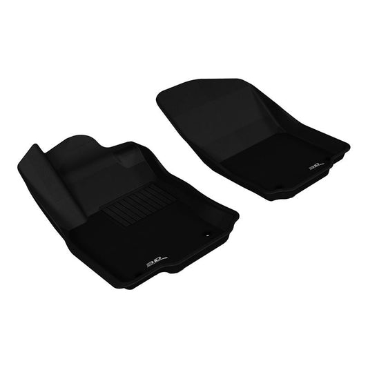 3D MAXpider KAGU 1st Row Floormat - Black | 2012-2018 Mercedes-Benz GLE-Class/GLS-Class/ML-Class (L1MB02911509)