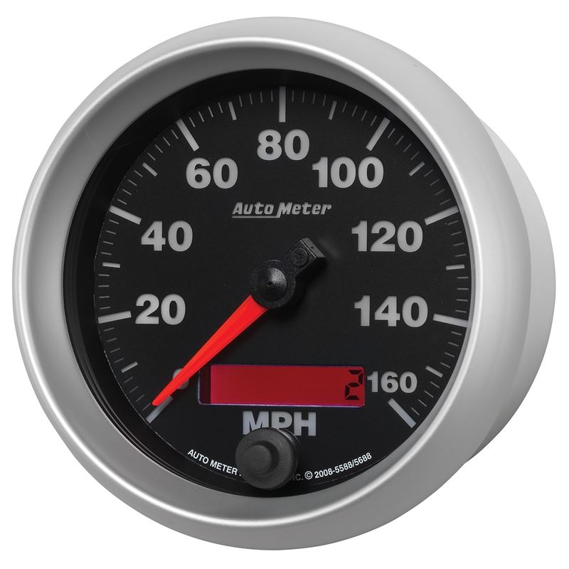 AutoMeter Electric Programmable 85.7mm Speedometer 160MPH (5688)