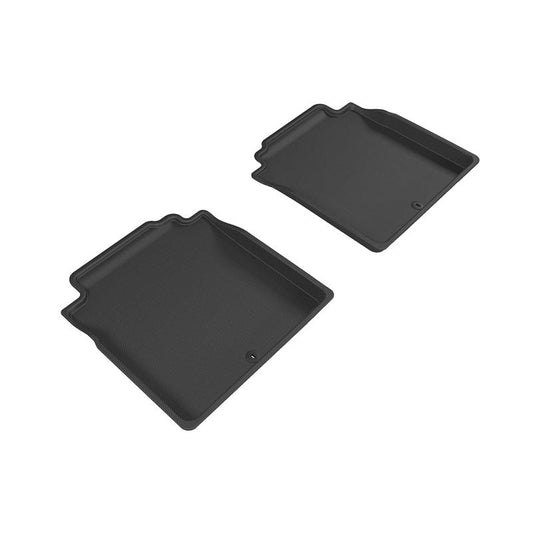 3D MAXpider KAGU 2nd Row Floormats - Black | 2017-2019 Genesis G90 (L1GS00021509)