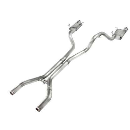 aFe MACH Force-Xp 3 IN 409 Stainless Steel Cat-Back Exhaust System w/Polished Tip (49-43049-P)