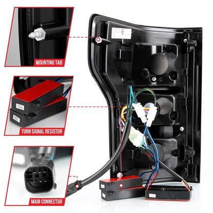 ANZO LED Tail Light Assembly w/Sequential | Ford F-150 (18-19) (311314)