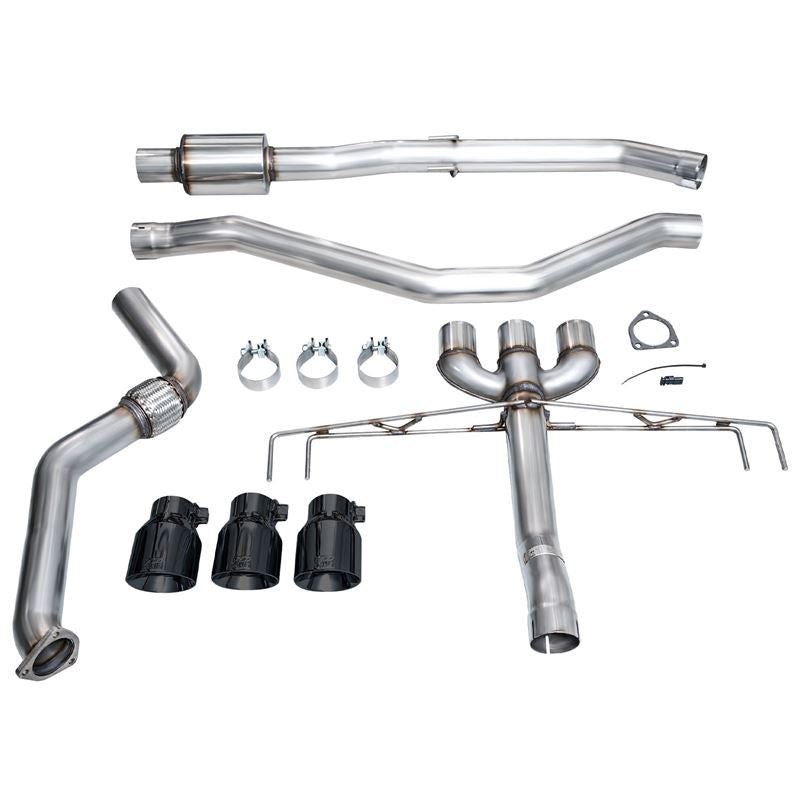 AWE Tuning Track Edition Exhaust w/ Triple Diamond Black Tips for 2024 Acura Integra Type S DE5 FWD (3020-53335)