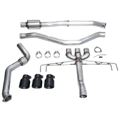 AWE Tuning Track Edition Exhaust w/ Triple Diamond Black Tips for 2024 Acura Integra Type S DE5 FWD (3020-53335)