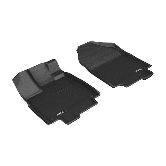 3D MAXpider KAGU 1st Row Floormat - Black | 2018-2020 Honda Odyssey (L1HD09111509)