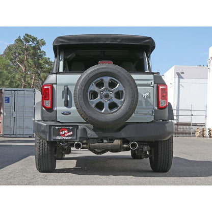 aFe Power Cat-Back Exhaust System for 2021-2022 Ford Bronco(49-33138-P)