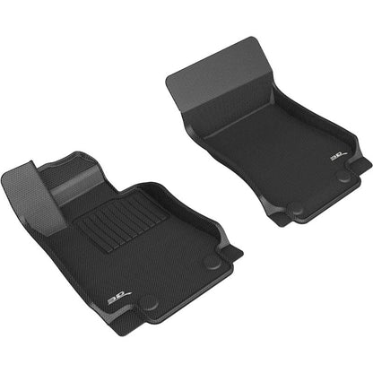 3D MAXpider KAGU 1st Row Floormats - Black | 17-21 Alfa Romeo Giulia RWD / Giulia Quadrifoglio (L1AR00111509)