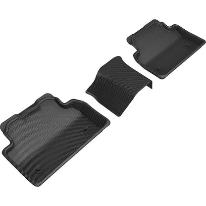 3D MAXpider KAGU 2nd Row Floormats - Black | 18-20 Jaguar E-Pace (L1JG01321509)