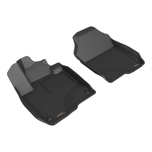 3D MAXpider KAGU 1st Row Floormat - Black | 2023-2024 Honda HRV (L1HD13111509)