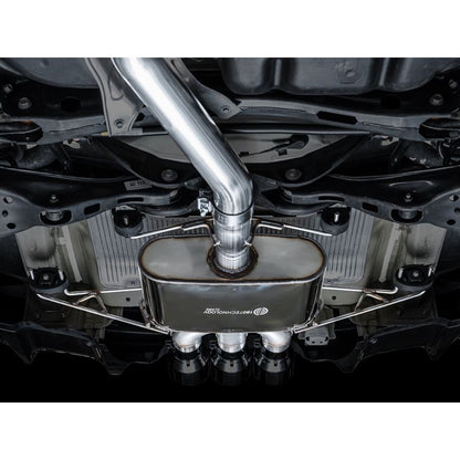 AWE Tuning Touring Edition Exhaust w/ Triple Diamond Black Tips for 2024 Acura Integra Type S DE5 FWD (3015-53335)