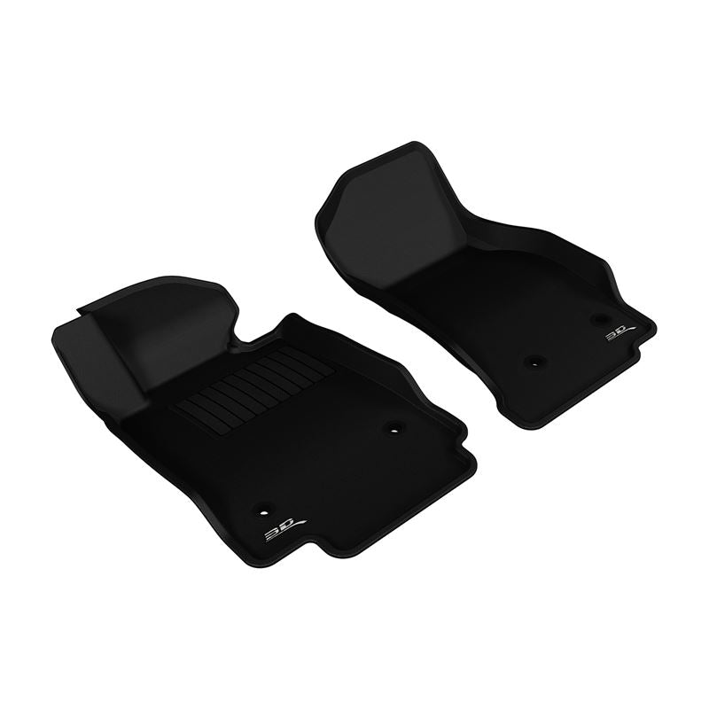 3D MAXpider KAGU 1st Row Floormat - Black | 2014-2019 Cadillac CTS (L1CD01011509)