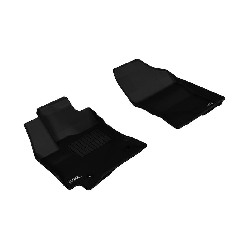 3D MAXpider KAGU 1st Row Floormat - Black | 2014-2019 Toyota Corolla (L1TY13711509)