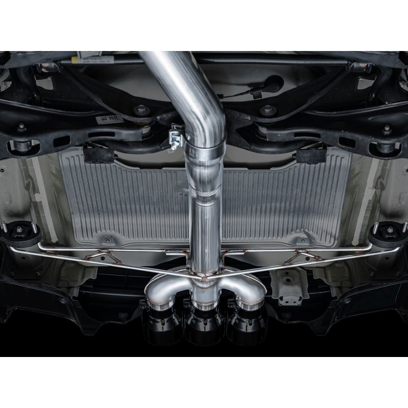 AWE Tuning Track Edition Exhaust w/ Triple Diamond Black Tips for 2024 Acura Integra Type S DE5 FWD (3020-53335)