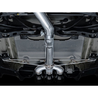 AWE Tuning Track Edition Exhaust w/ Triple Diamond Black Tips for 2024 Acura Integra Type S DE5 FWD (3020-53335)