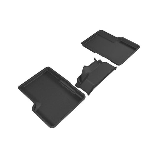3D MAXpider KAGU 2nd Row Floormats - Black | 2015-2020 Jeep Renegade (L1JP01321509)