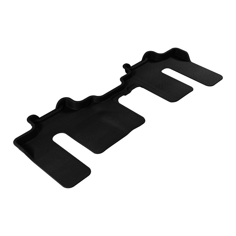 3D MAXpider KAGU 2nd Row Floormats - Black | 2007-2015 Mazda CX-9 (L1MZ01721509)