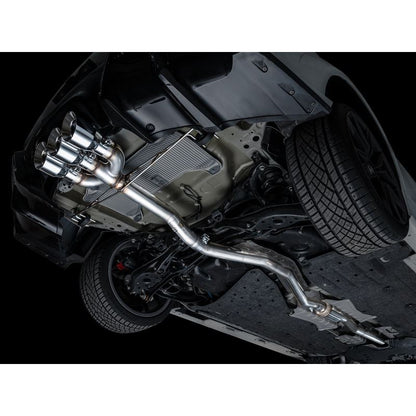 AWE Tuning Track Edition Exhaust w/ Triple Chrome Silver Tips for 2024 Acura Integra Type S DE5 FWD (3020-52335)