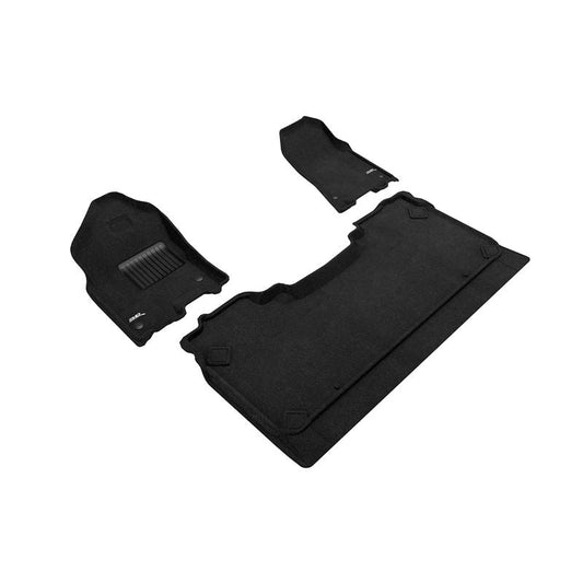 3D MAXpider ELEGANT 1st 2nd Row - Set (Black) | 19-22 Dodge Ram 1500 Crew Cab w Bucket Front Row (L1DG02804709)