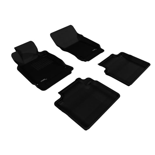 3D MAXpider KAGU 1st & 2nd Row Floormats - Black | 2011-2019 Infiniti Q70/M37 (L1IN01501509)