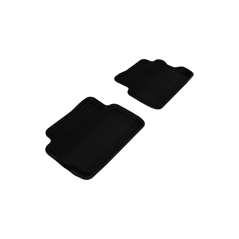 3D MAXpider KAGU 2nd Row Floormats - Black | 2008-2011 Ford Focus (L1FR01621509)