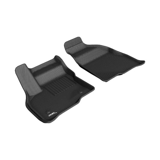 3D MAXpider KAGU 1st Row Floormat - Black | 2017-2020 Chevrolet Bolt Ev (L1CH08711509)