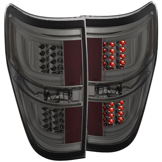 ANZO USA 2009-2013 Ford F-150 LED Taillights Smoke (311258)