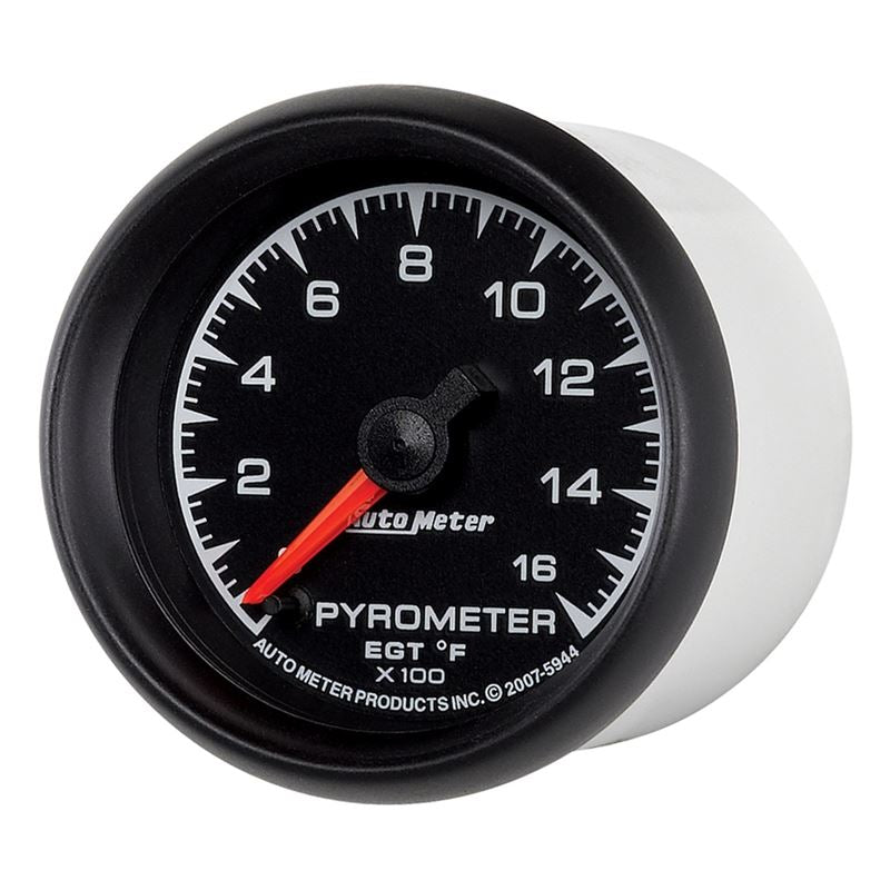 AutoMeter ES 52.4mm Pyrometer 0-1600 Degree F FSE Gauge (5944)