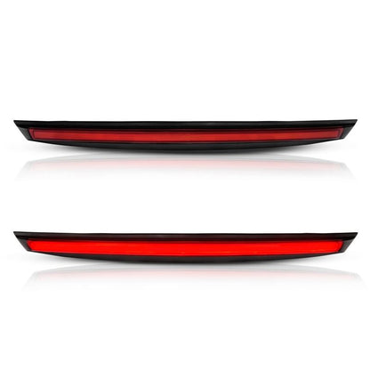 ANZO Third Brake Light Assembly LED Red Lens Black Housing w/ Spoiler | Chevrolet Suburban 1500 (07-14) (531110)