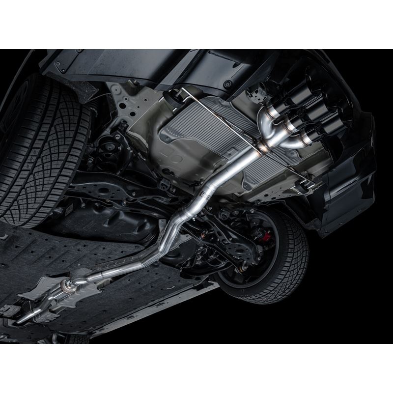 AWE Tuning Track Edition Exhaust w/ Triple Diamond Black Tips for 2024 Acura Integra Type S DE5 FWD (3020-53335)