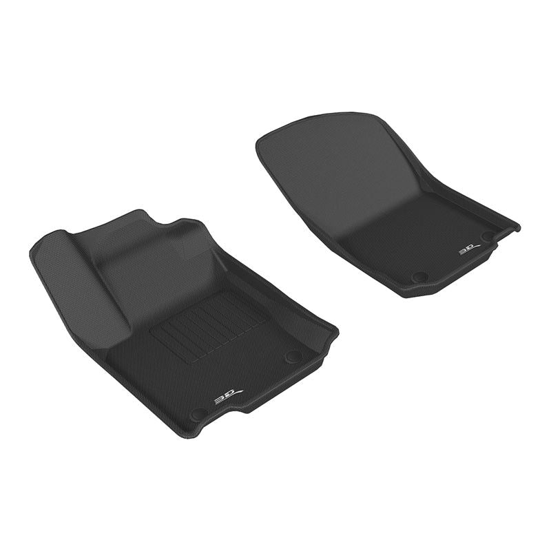 3D MAXpider KAGU 1st Row Floormat - Black | 2017-2018 Mercedes-Benz GLE-Class C292 (L1MB05311509)