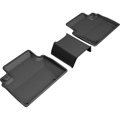 3D MAXpider KAGU 2nd Row Floormats - Black | 2018-2019 Honda Clarity Plug-in Hybrid (L1HD10021509)