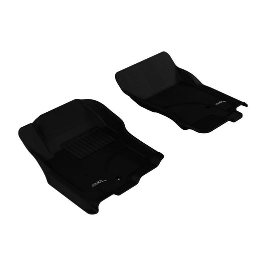 3D MAXpider KAGU 1st Row Floormat - Black | 2005-2015 Nissan Pathfinder/Xterra (L1NS06511509)
