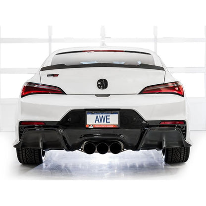 AWE Tuning Touring Edition Exhaust w/ Triple Diamond Black Tips for 2024 Acura Integra Type S DE5 FWD (3015-53335)