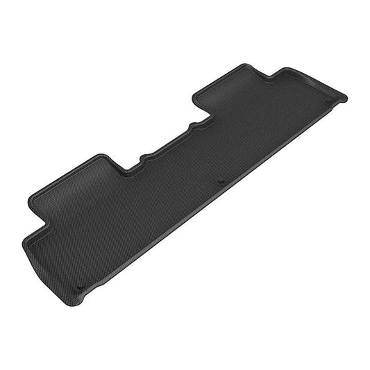 3D MAXpider KAGU 2nd Row Floormats - Black | 22-23 Rivian R1S (L1RI00121509)