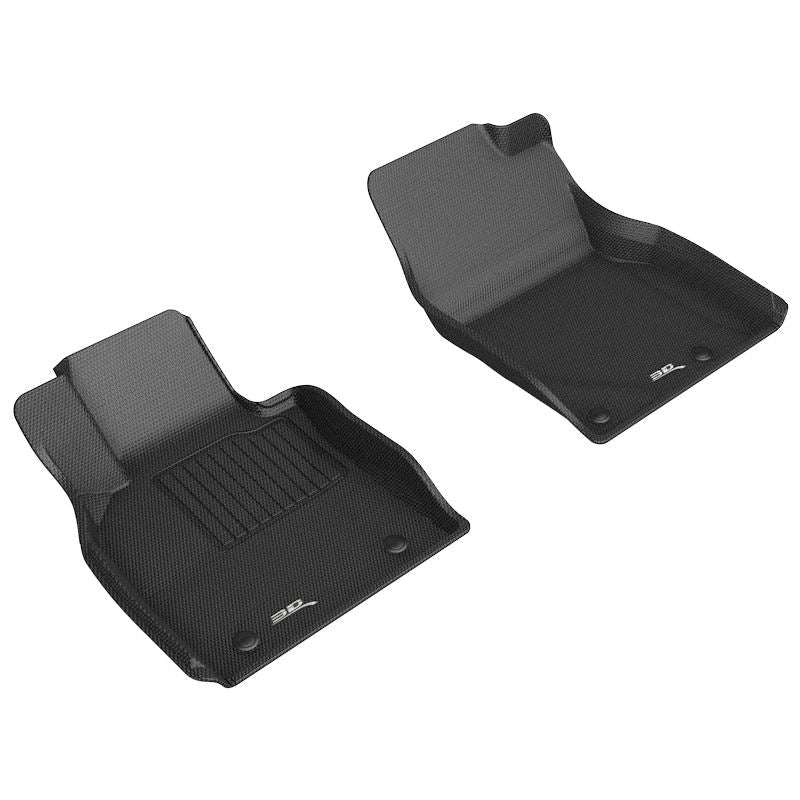3D MAXpider KAGU 1st Row Floormat - Black | 19-21 Mazda 3 / CX-30 (L1MZ06711509)