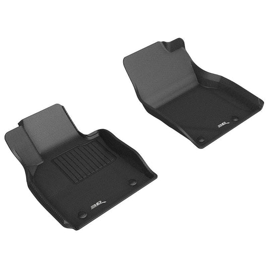 3D MAXpider KAGU 1st Row Floormat - Black | 19-21 Mazda 3 / CX-30 (L1MZ06711509)