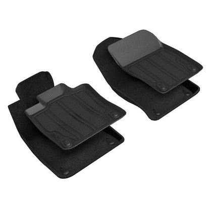 3D MAXpider ELEGANT Hybrid 1st Row Floormat - Black | 19-21 Volvo S60/V60 20-21 V60 Cross Country (SLVV03514709)
