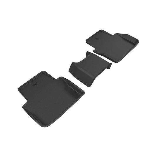 3D MAXpider KAGU 2nd Row Floormats - Black | 2015-2020 Acura TLX (L1AC00921509)
