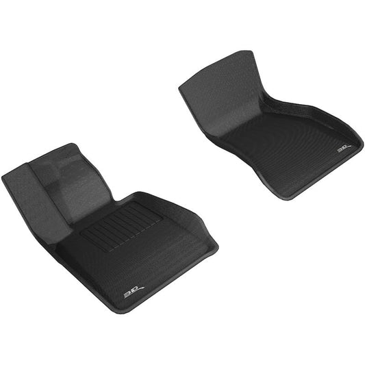 3D MAXpider KAGU 1st Row Floormat - Black | 2017-2020 BMW 5 Series G30/G31 (L1BM08411509)
