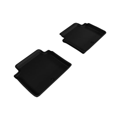 3D MAXpider KAGU 2nd Row Floormats - Black | 2015-2020 Genesis/Hyundai G80/Genesis Sedan (L1HY05021509)