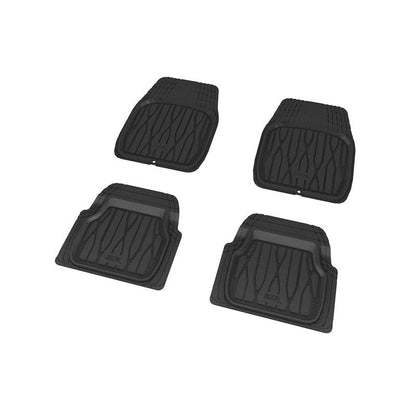 3D MAXpider KAGU Black Mat 4pcs (Size: L Front L 28in x W 21in Rear L 20in x 21in) | 777-1 Universal (2099L-09-FR4)