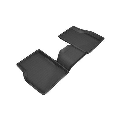 3D MAXpider KAGU 2nd Row Floormats - Black | 2017-2020 Jeep Compass (L1JP01621509)