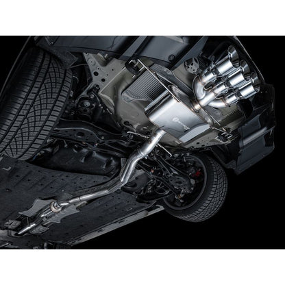 AWE Tuning Touring Edition Exhaust w/ Triple Chrome Silver Tips for 2024 Acura Integra Type S DE5 FWD (3015-52335)